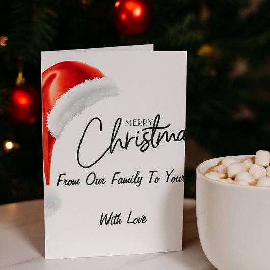 Carte Merry Christmas Card