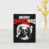 Carte Merry Christmas Christian Jesus Pajamas Pjs Xmas M (Fleur jaune)