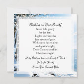 Carte Merry Christmas from Door County, Wisconsin (Dos)