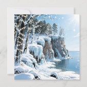 Carte Merry Christmas from Door County, Wisconsin (Devant)