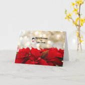 Carte Merry Christmas from Tyler, Texas (Fleur jaune)