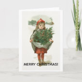 Carte Merry Christmas Greeting Card (Devant)
