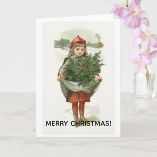 Carte Merry Christmas Greeting Card
