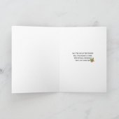 Carte Merry Christmas Guinea Pig Greeting Card (Intérieur)