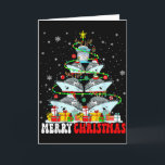 Carte Merry Christmas Reindeer Elf Santa Cruise Ships Xm<br><div class="desc">Merry Christmas Reindeer Elf Santa Cruise Ships Xmas Tree</div>