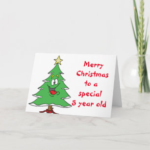 CARTE MERRY CHRISTMAS SPECIAL *CARTE DE 5 ANS*