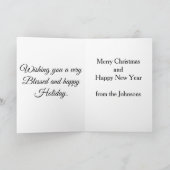 Carte Merry Christmas Tree (Intérieur)