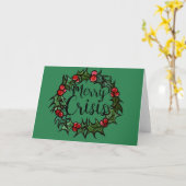 Carte Merry Crisis (Fleur jaune)