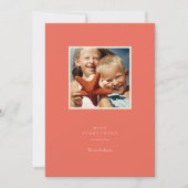 Carte MERRY EVERYTHING Add Your photo (Devant)