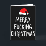 Carte Merry Foring Christmas Inappropriate Santa Pajama<br><div class="desc">Merry Foring Christmas Inappropriate Santa Pajama</div>