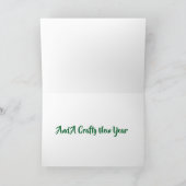 Carte Merry Knitmas (Intérieur)