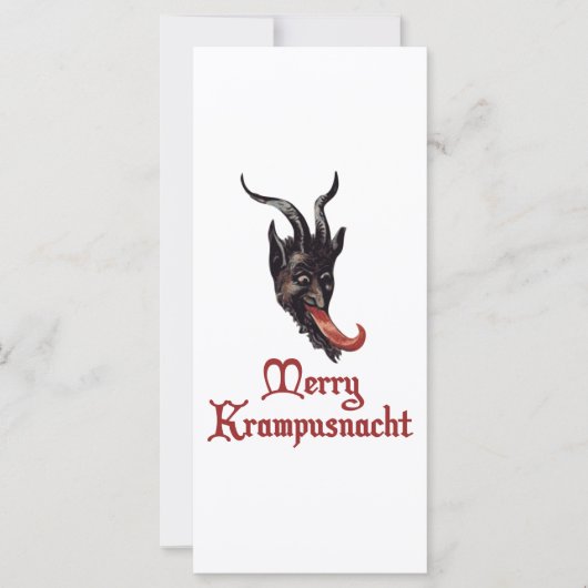 Carte Merry Krampusnacht (Devant)