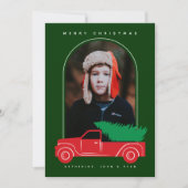 Carte MERRY NOËL Ajouter Votre Photo (Devant)