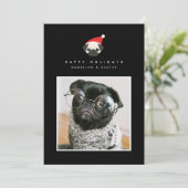 Carte MERRY NOËL Ajouter Votre Photo (Debout devant)