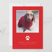 Carte MERRY NOËL Ajouter Votre Photo (Devant)