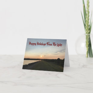 CARTE MERRY NOËL **DU LAC***