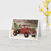 CARTE MERRY NOËL & VOUS ÊTES APPRÉCIÉ ***BOSS*** (Fleur jaune)