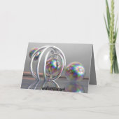 Carte Merry X-mas surréaliste (Dos)