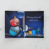 Carte Merry Xmas Cadeaux Boîtes de Noël (Intérieur)
