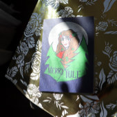 Carte Merry Yule Goddess Art Pagan et Wiccan Yule