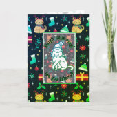 Carte Merveilleuse Moustache (Devant)