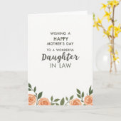 Carte Merveilleuse pour Belle-Fille (Fleur jaune)