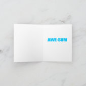 Carte merveilleuse soeur heureux anniversaire (Intérieur)