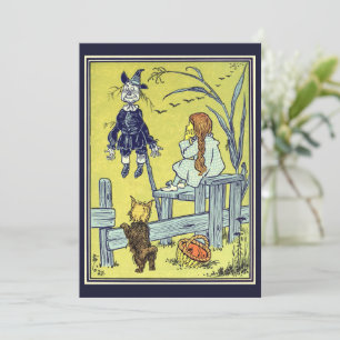 Carte Merveilleux Magicien d'Oz, Dorothy Toto rencontren