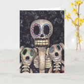 Carte Mes chiens et moi (Fleur jaune)