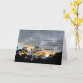Carte Mes citations Sunset Sky/ Tagore (Fleur jaune)