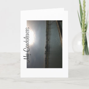 Carte Mes condoléances
