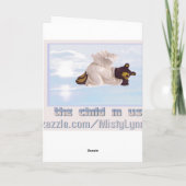 Carte Mes nounours (Dos)