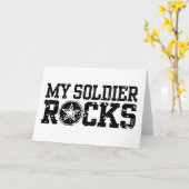 Carte Mes roches de soldat (Fleur jaune)