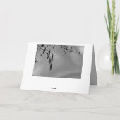 Carte Mes sincères condoléances ! (Dos)