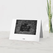 Carte Mes sincères condoléances (Dos)