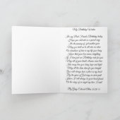 Carte Mes voeux d'anniversaire (Intérieur)