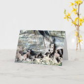 Carte MESA carré Verde de tour (Fleur jaune)