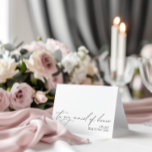 Carte Message "À La Fille D'Honneur Le Jour De Mon<br><div class="desc">Cochez le champ "Logo & Independent Creator Mark" et cochez la case si vous ne voulez pas que le logo apparaisse sur la carte. Conçu pour coordonner avec pour la collection de Faire-part de mariage "Chloe". Voir le lien de collection sur cette page pour voir tous les éléments correspondants dans...</div>