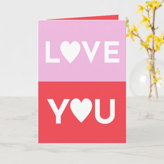 Carte Message Affectueux (Fleur jaune)