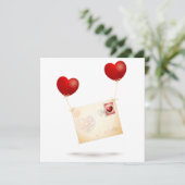 Carte Message d'amour (Debout devant)