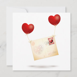 Carte Message d'amour