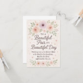 Carte Message d'anniversaire de style Anniversaire pour  (Devant/Arrière en situation)