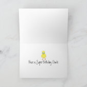 Carte Message d'anniversaire drôle pour une poulette (Intérieur)