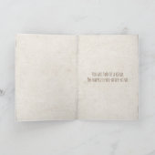 Carte message d'anniversaire heureux dans une bouteille (Intérieur)