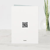 Carte Message dans une bouteille avec Starfish Penser à  (Dos)