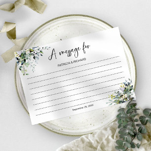 Carte Message Dans Une Bouteille Mariage