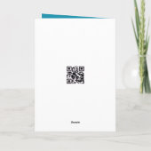 Carte Message de 45e anniversaire de mariage dans une bo (Dos)