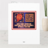 Carte Message de Père Noël - Version Nice (Dos)