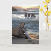 Carte Message d'inspiration dans une bouteille (Fleur jaune)