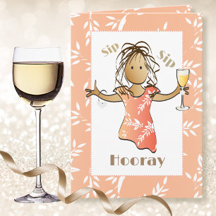 Carte Message drôle de 40e anniversaire pour femme de de